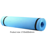 1830*610*6mm EVA Yoga Mat Anti-Slip Blanket Carpet Pilates Gym Exercise Pads Environmental Fitness Equipment Gymnastics Mats