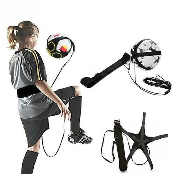 Soccer Training Sports Assistance Adjustable Football Trainer Soccer Ball Practice Belt Training Equipment Kick