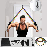 11 Pcs Elastic Resistance Bands Sets Workout Rubber Elast Band For Fitness Sports Gym Exercise Equipment Training Pull Rope